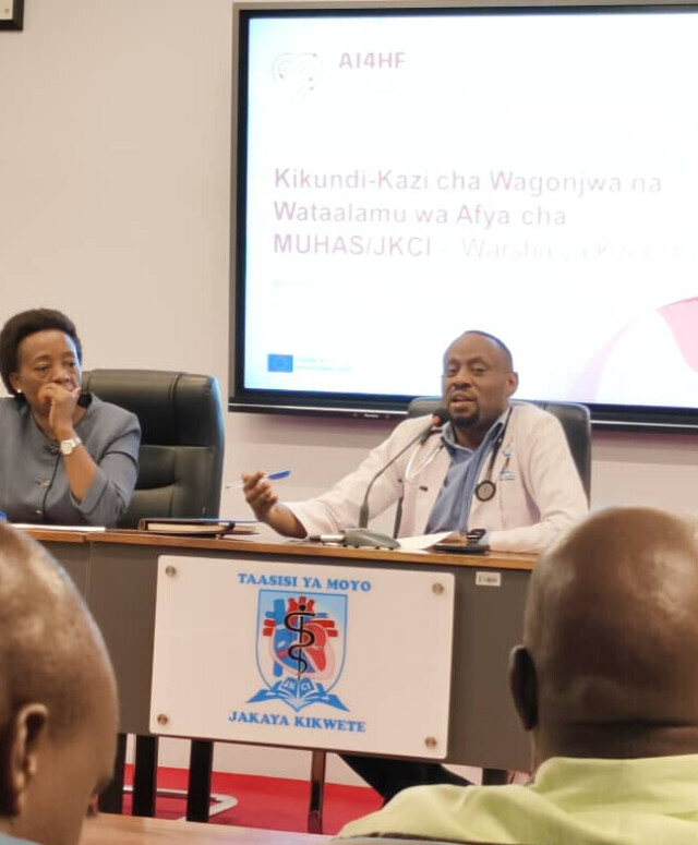 MUHAS/JKCI Local Clinical and Patient Working Group Engages Patients and Healthcare Workers in AI4HF Project