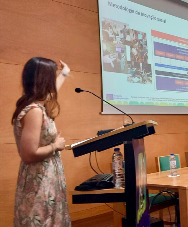 AI4HF’s local engagement strategy showcased at a Portuguese national event on Innovation and Sustainability